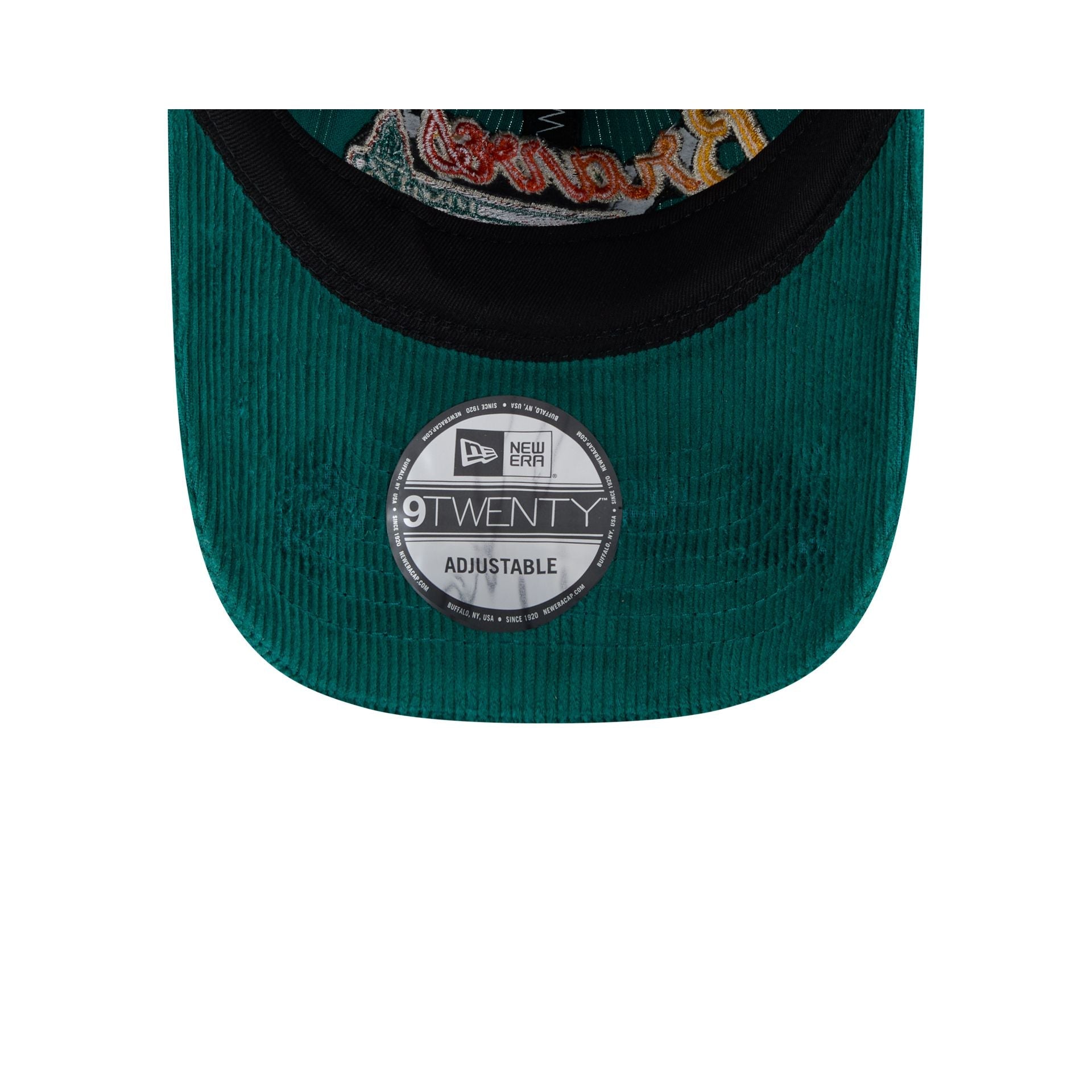 Atlanta Braves Gradient Corduroy 9TWENTY Adjustable Hat