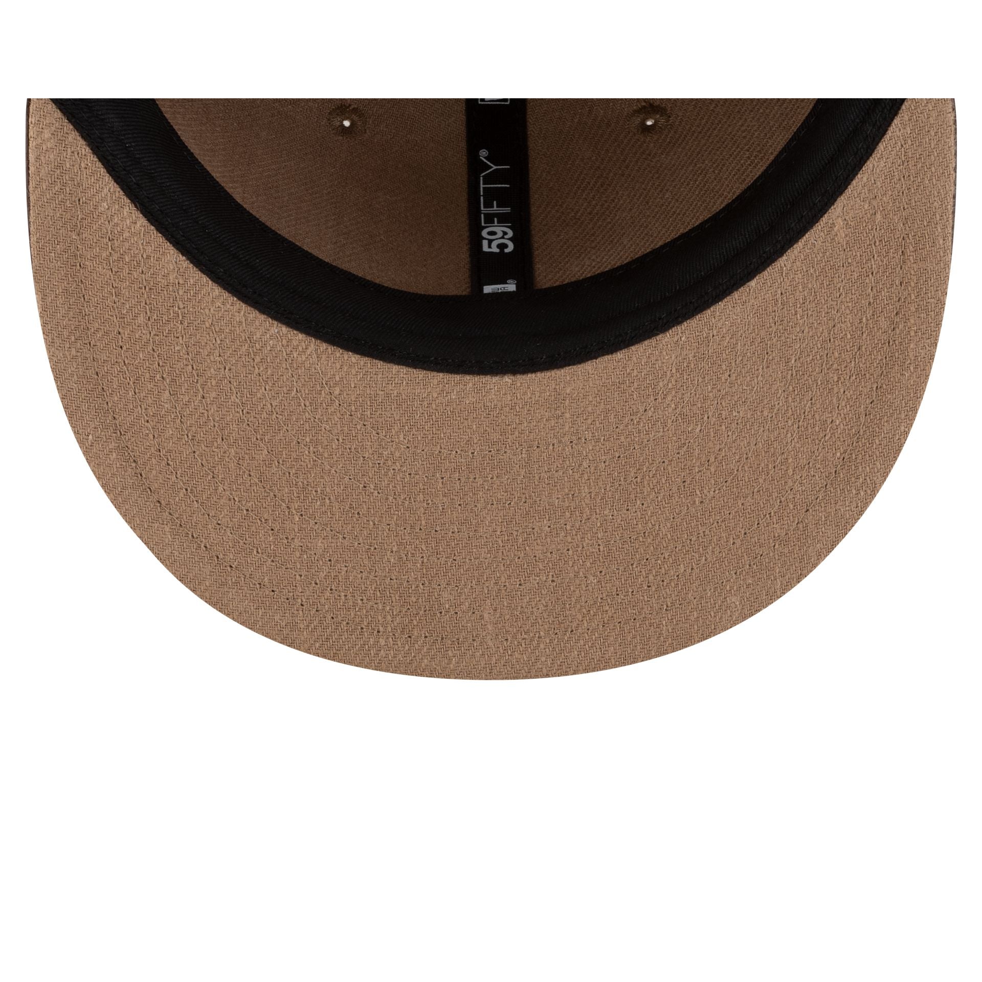 Atlanta Braves Utility Linen Retro Crown 59FIFTY Fitted Hat