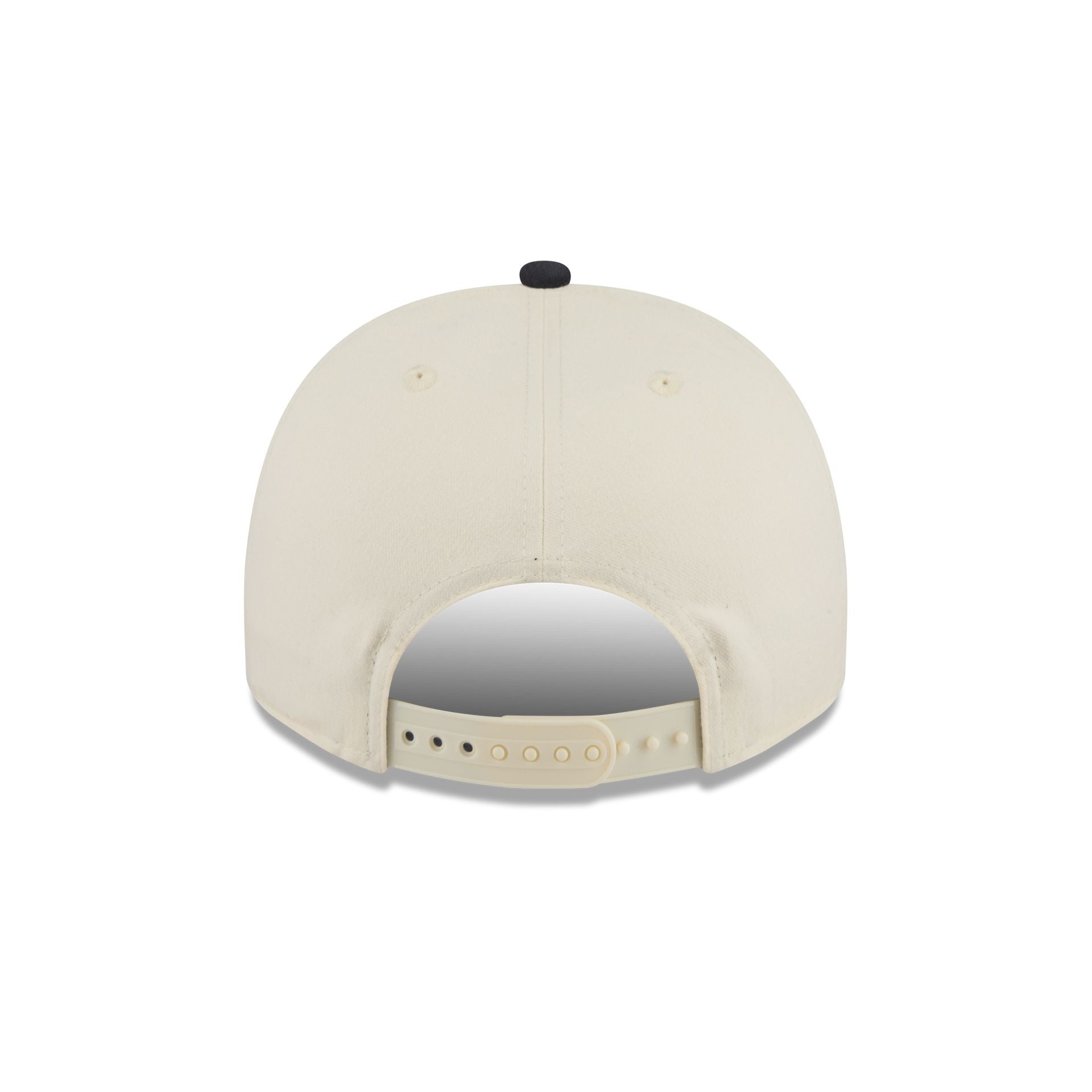 Atlanta Braves Cotton Brush Chrome Pre-Curve 9FIFTY A-Frame Snapback Hat