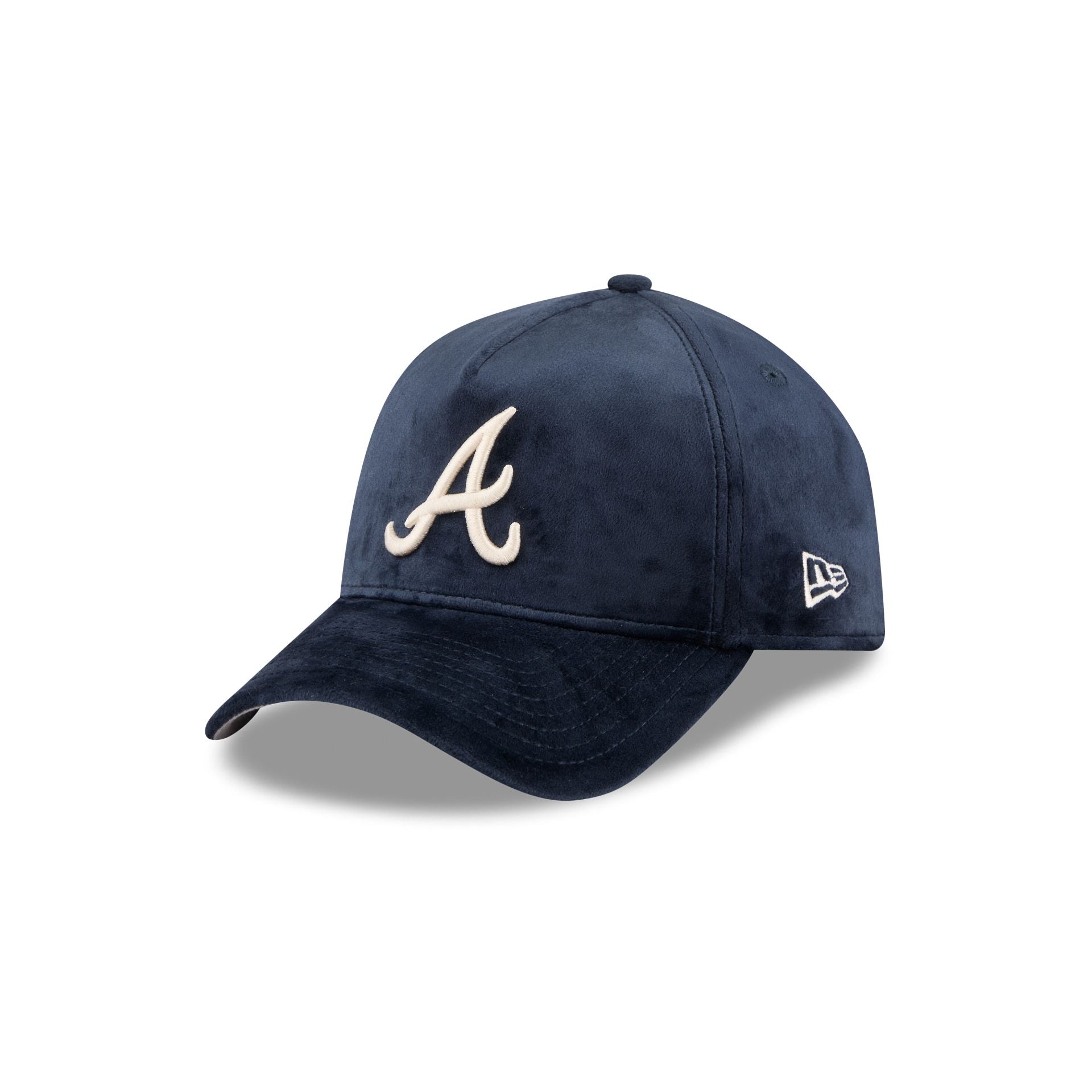 Atlanta Braves Velour 9FORTY A-Frame Snapback Hat