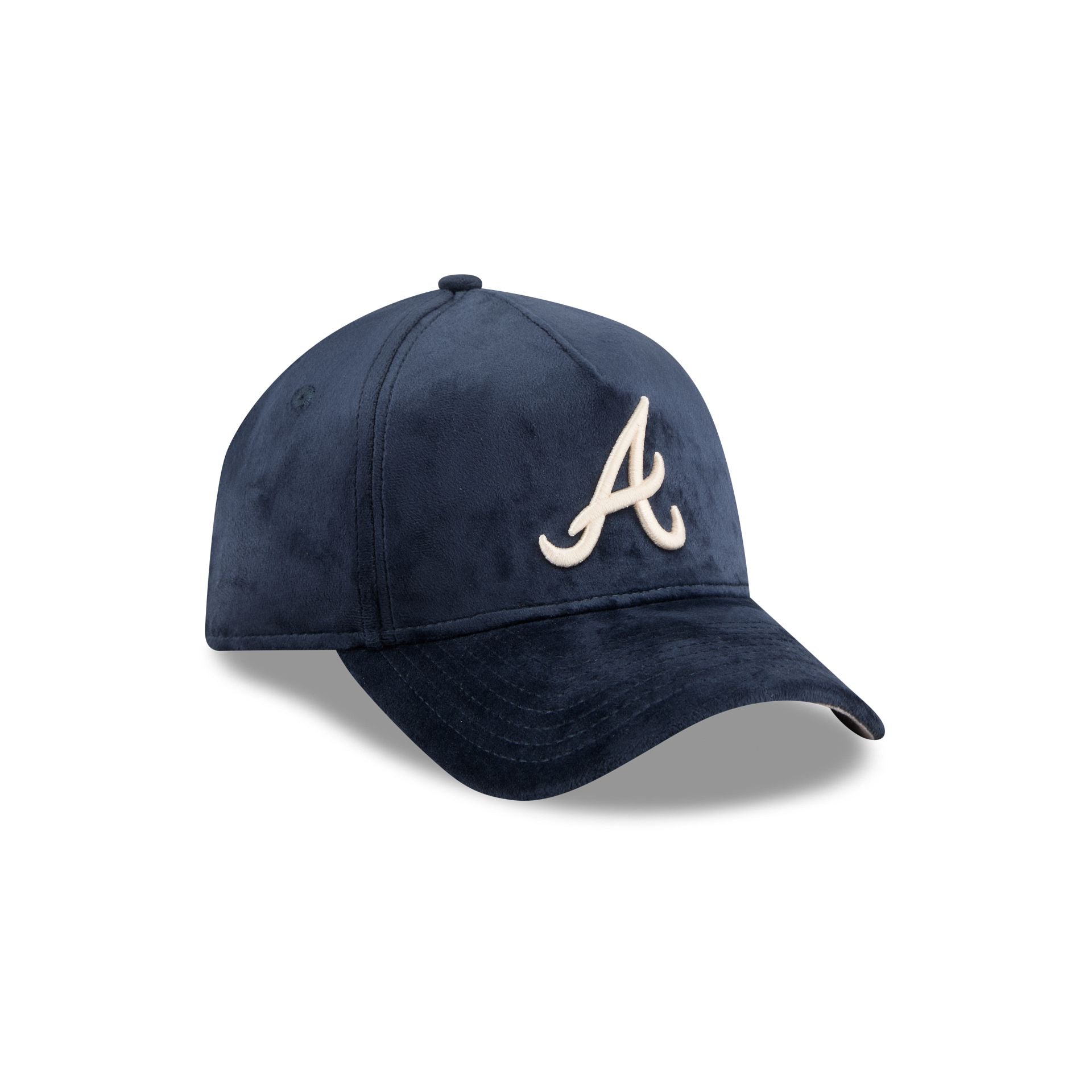 Atlanta Braves Velour 9FORTY A-Frame Snapback Hat