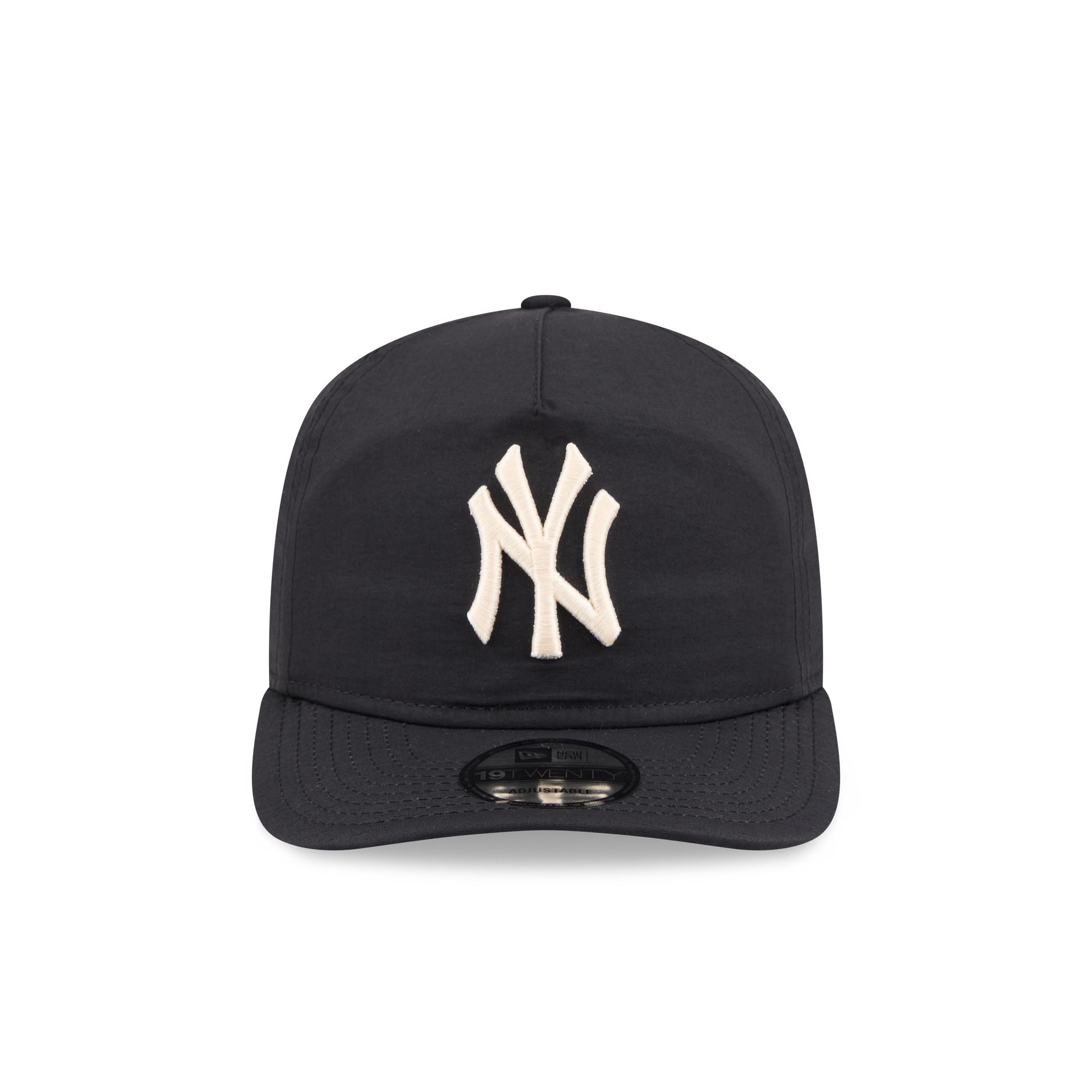 New York Yankees Black Nylon 19TWENTY Snapback Hat