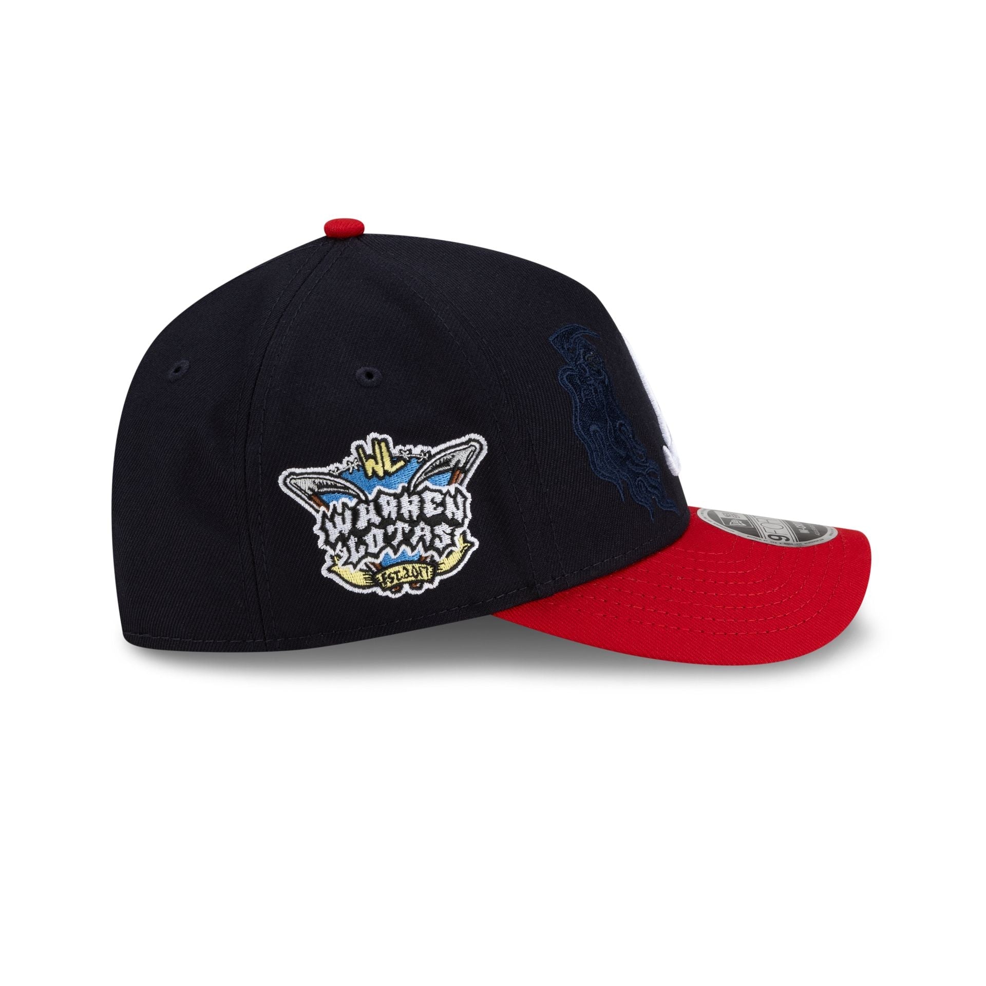 Warren Lotas x Atlanta Braves 9FORTY M-Crown A-Frame Snapback Hat