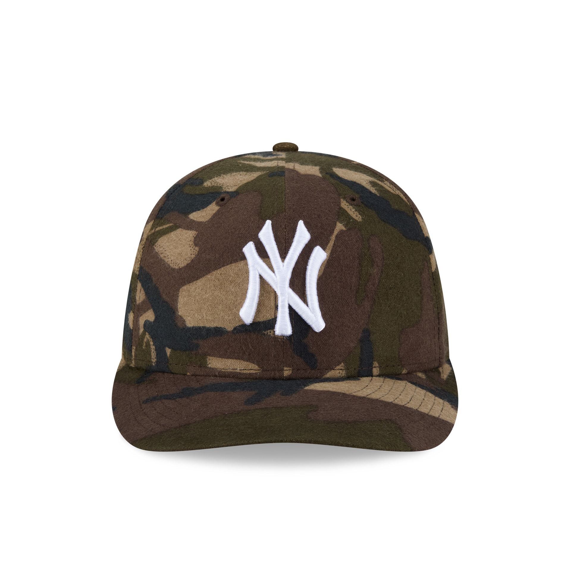 New York Yankees Three Looms Camo Pre-Curve 59FIFTY Fitted Hat