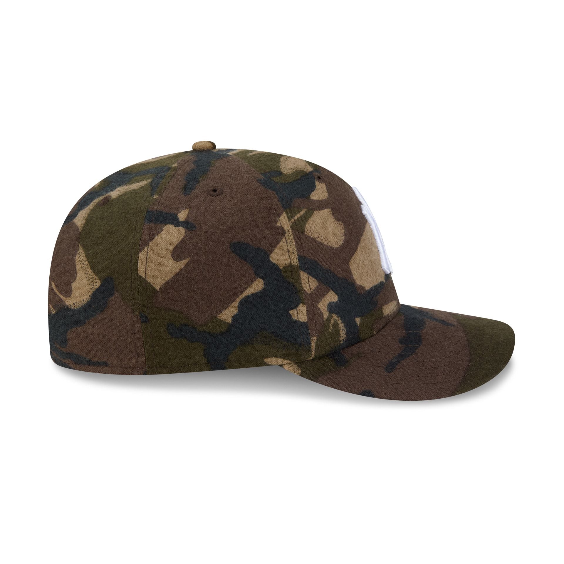 New York Yankees Three Looms Camo Pre-Curve 59FIFTY Fitted Hat