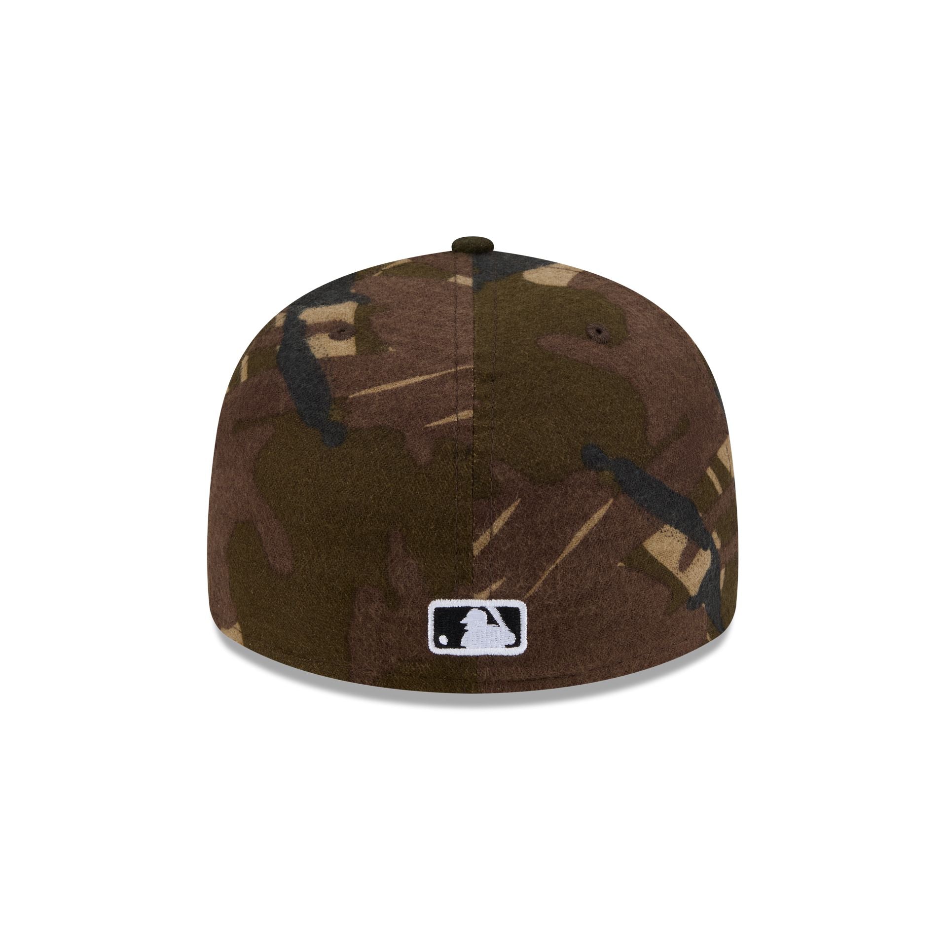 Atlanta Braves Three Looms Camo Pre-Curve 59FIFTY Fitted Hat