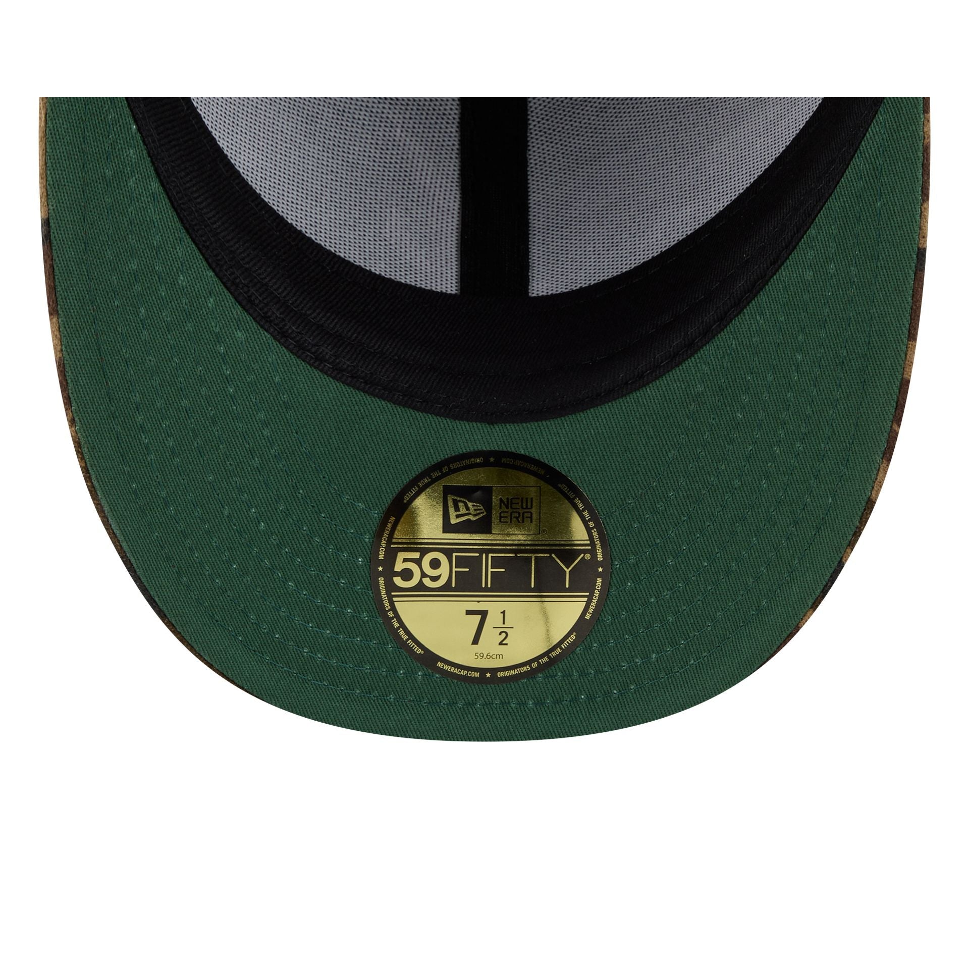 Atlanta Braves Three Looms Camo Pre-Curve 59FIFTY Fitted Hat