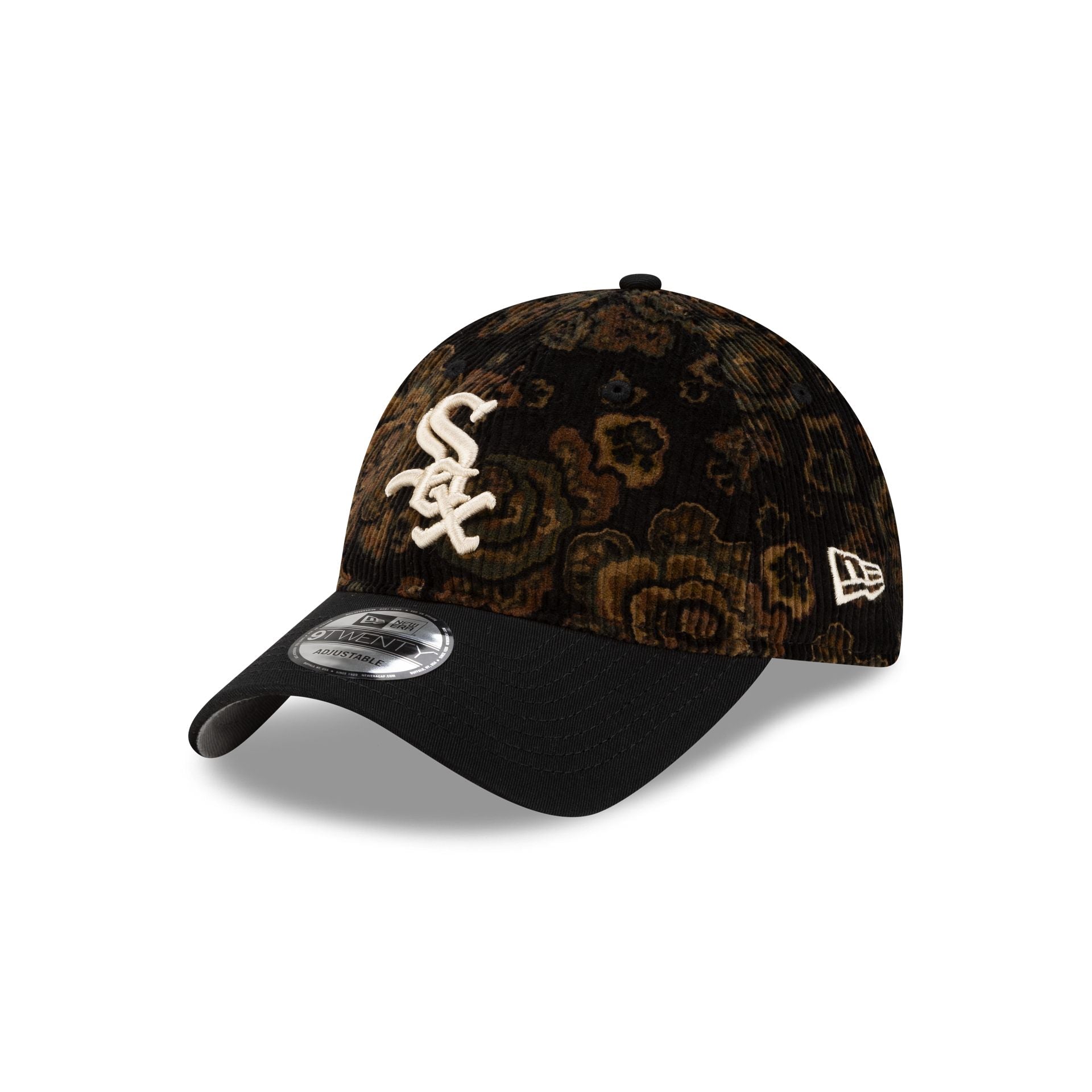Chicago White Sox Three Looms Floral Corduroy 9TWENTY Adjustable Hat