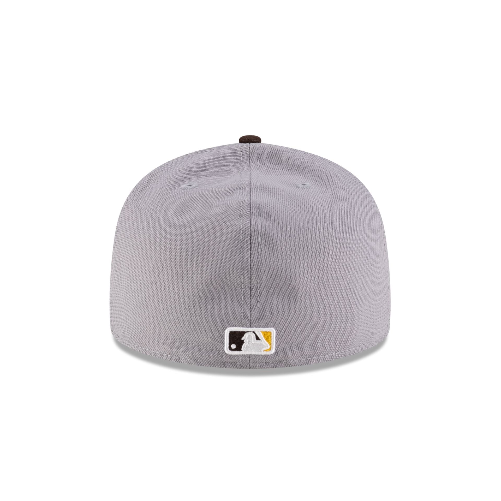 Just Caps League Sidepatch Gray San Diego Padres 59FIFTY A-Frame Fitted Hat