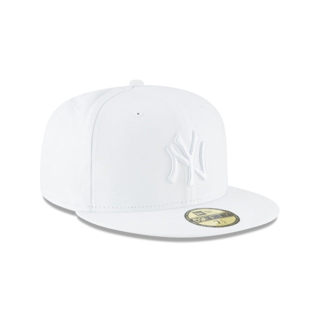 New York Yankees Whiteout Basic 59FIFTY Fitted Hat