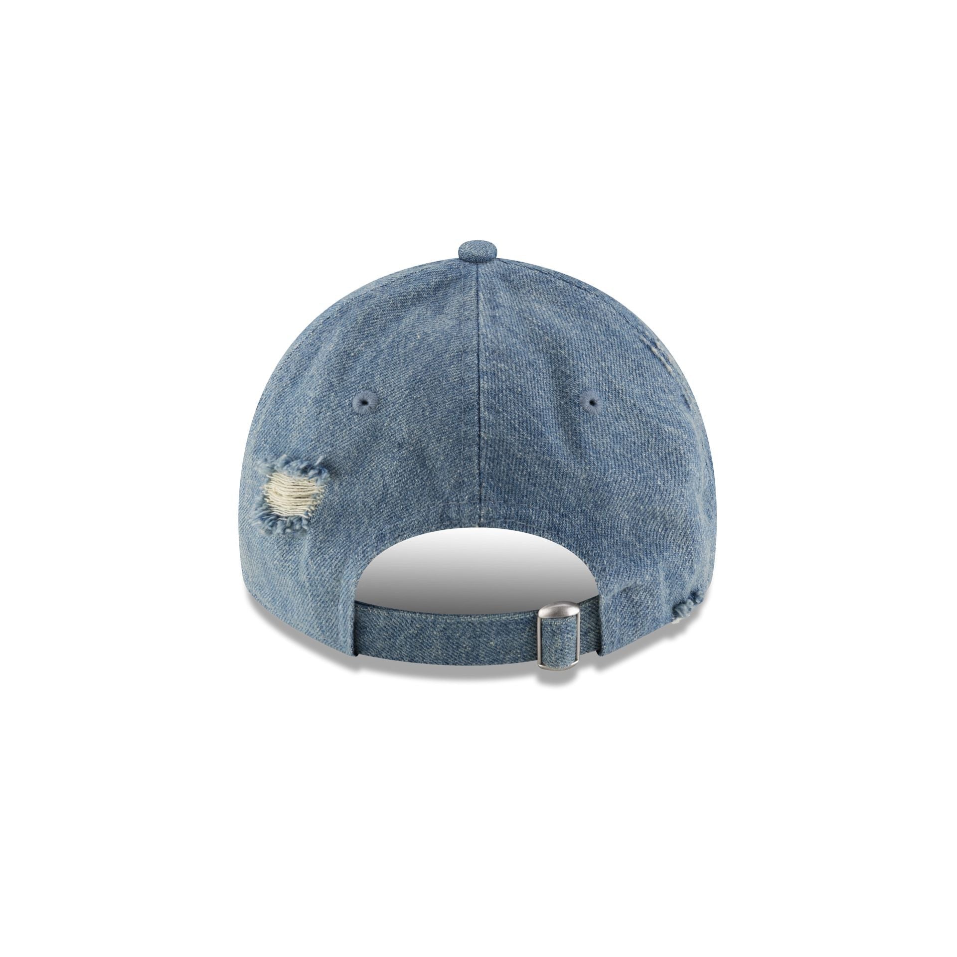 New York Yankees Distressed Light Denim 9TWENTY Adjustable Hat