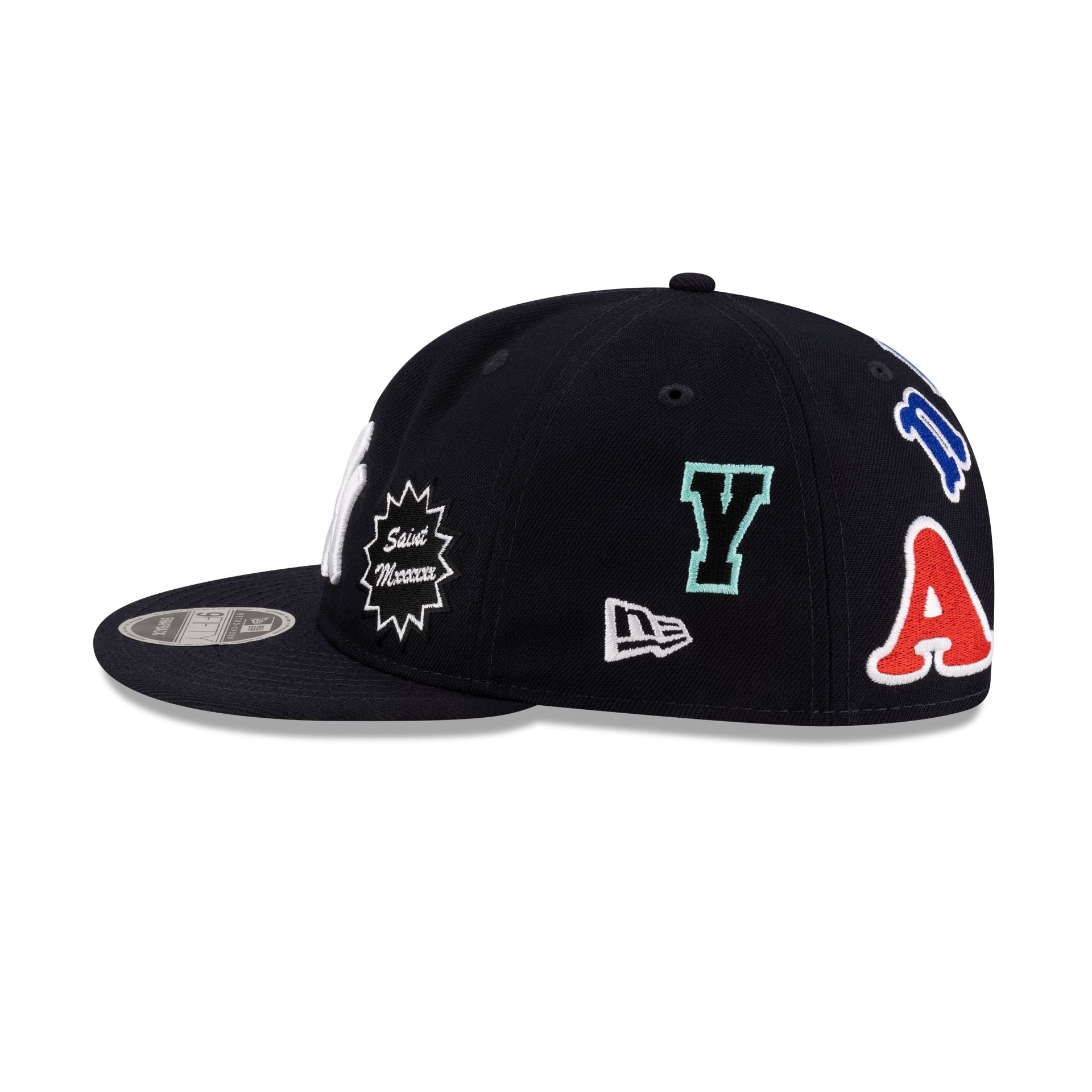 ©SAINT Mxxxxxx x New York Yankees Retro Crown 9FIFTY Snapback Hat