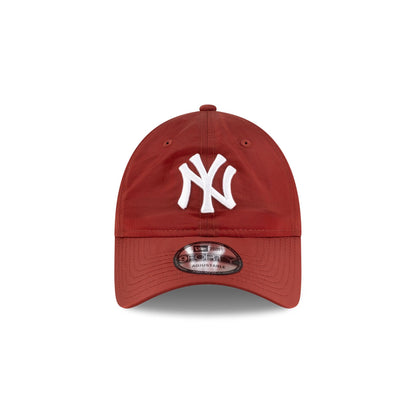 New York Yankees Red Nylon 9FORTY Adjustable Hat