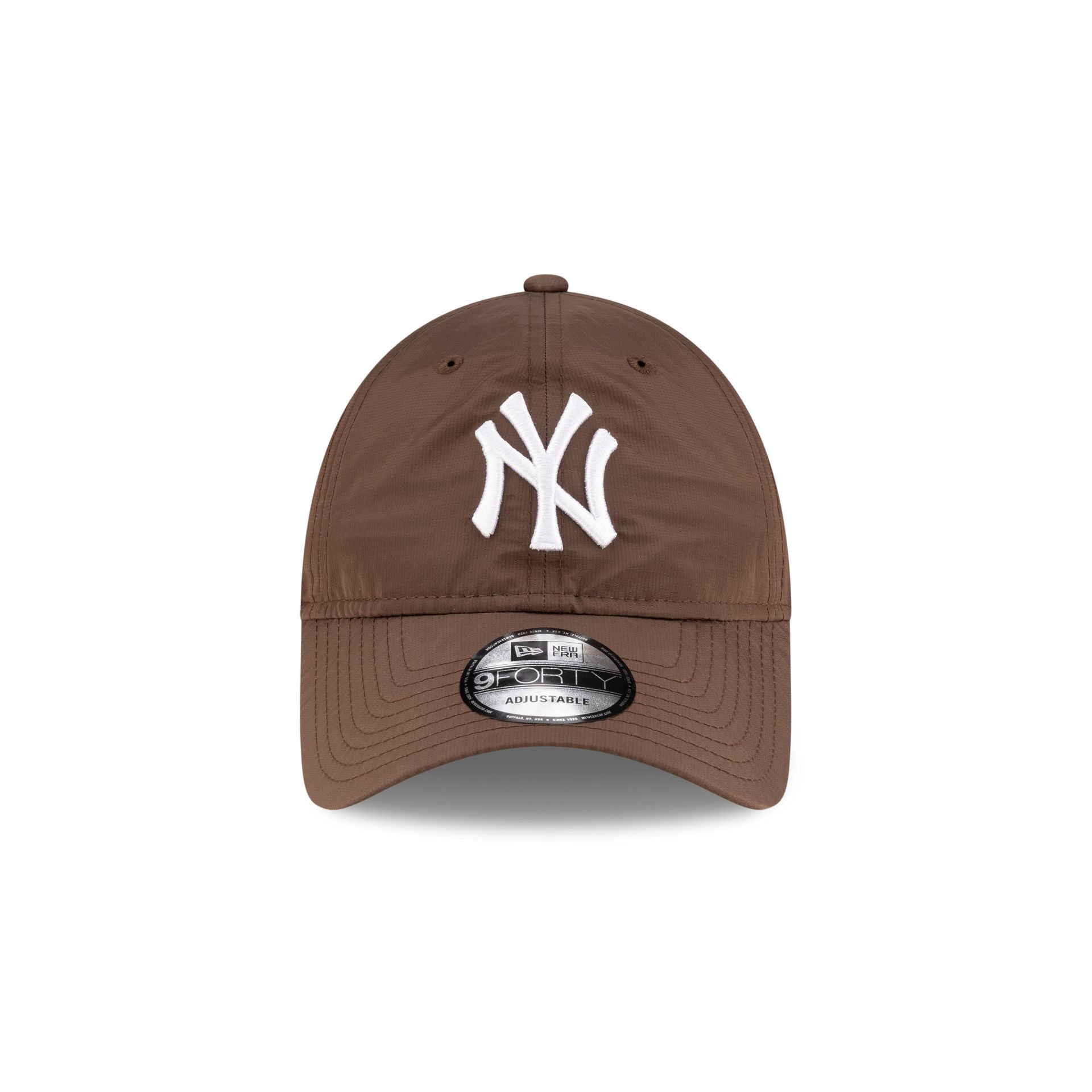 New York Yankees Chocolate Nylon 9FORTY Adjustable Hat