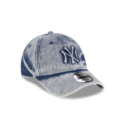 New York Yankees Embo Blue Denim 9FORTY Adjustable Hat