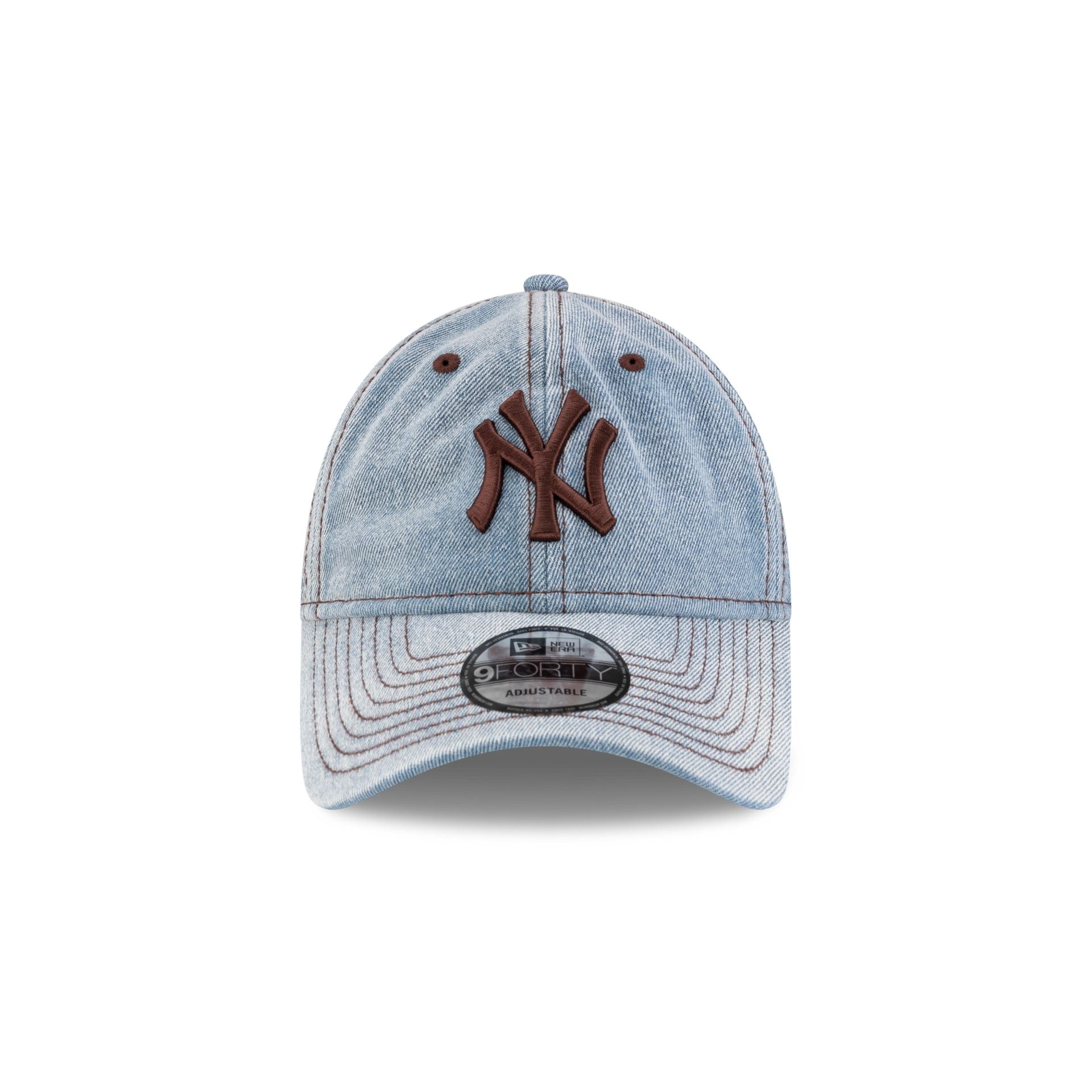 New York Yankees Light Blue Denim 9FORTY Adjustable Hat