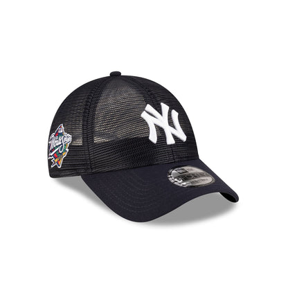 New York Yankees Navy Mesh 9FORTY Snapback Hat