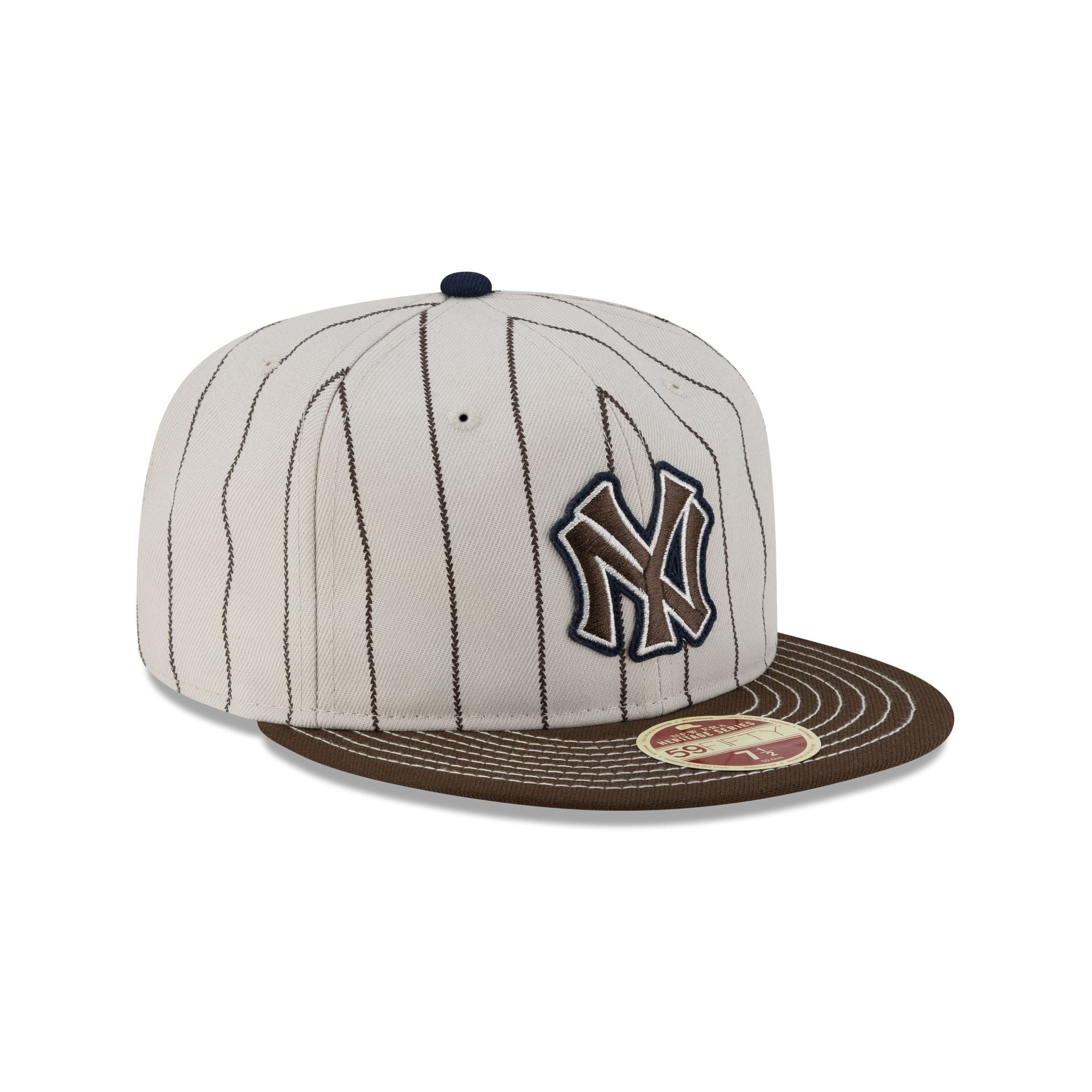 New York Yankees Heritage Classic Walnut 59FIFTY Fitted Hat