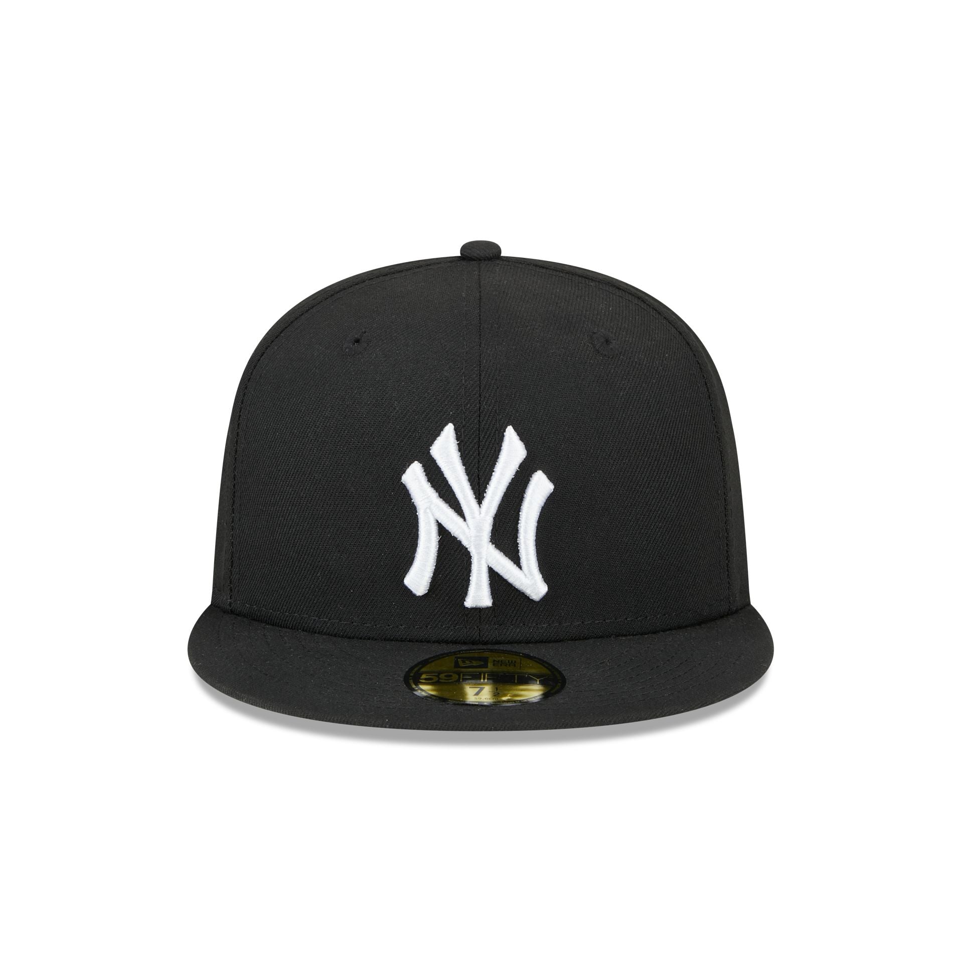 New York Yankees Sidepatch Black 59FIFTY Fitted Hat
