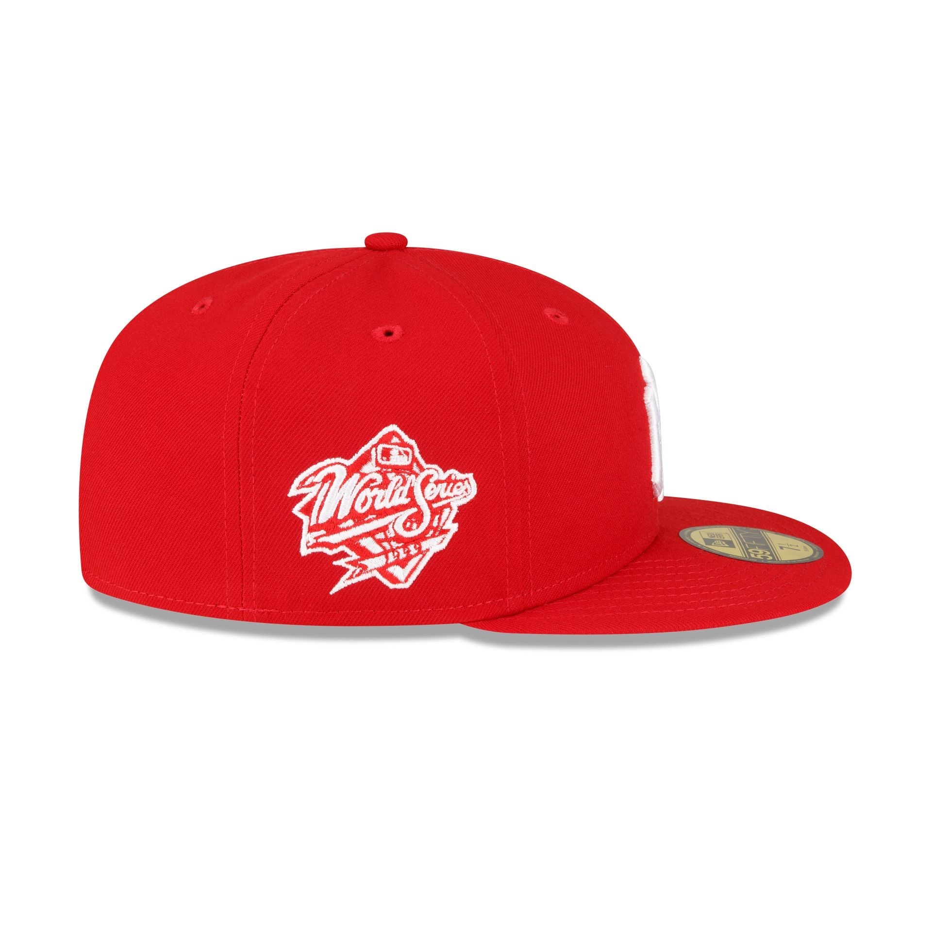 New York Yankees Sidepatch Red 59FIFTY Fitted Hat