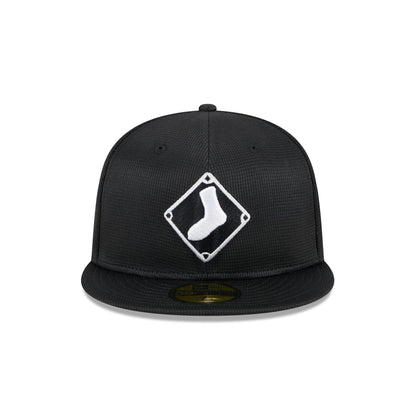 Chicago White Sox 2025 Batting Practice Black 59FIFTY Fitted