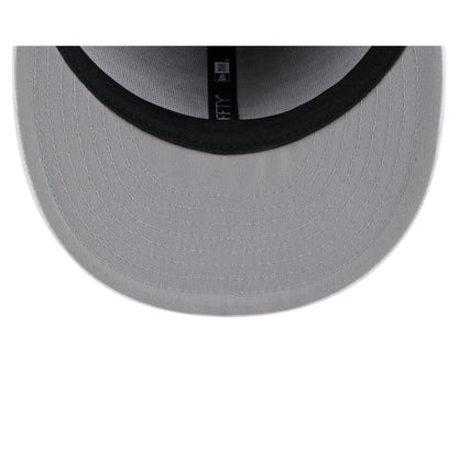 New York Yankees 2025 Batting Practice Gray Kids 59FIFTY Fitted Hat