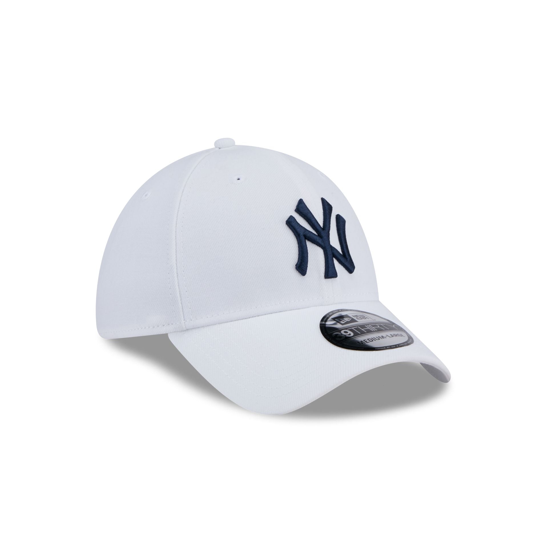 New York Yankees Optic White 39THIRTY Stretch Fit Hat