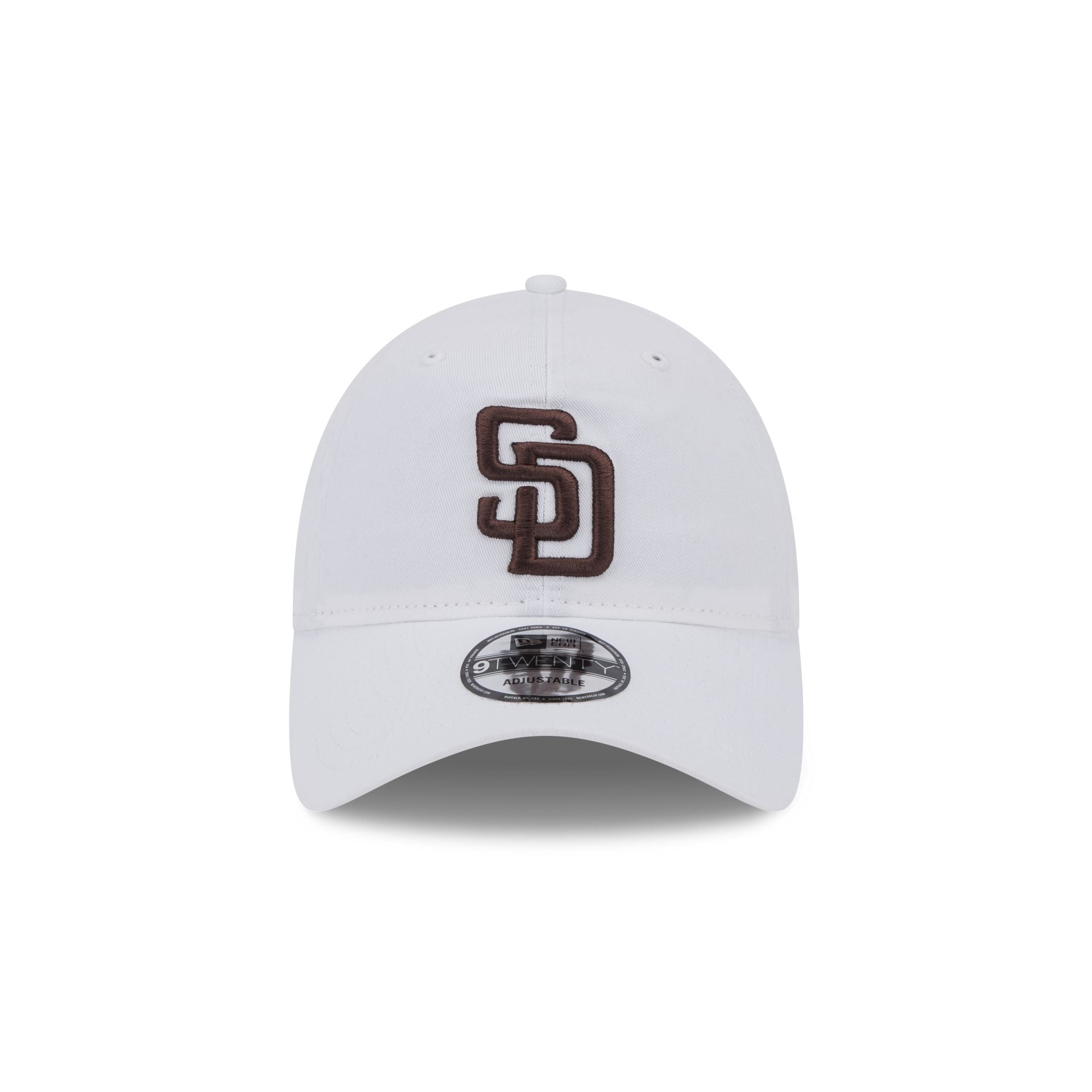 San Diego Padres White 9TWENTY Adjustable Hat