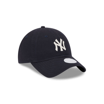 New York Yankees Glitter Logo Women's 9TWENTY Adjustable Hat