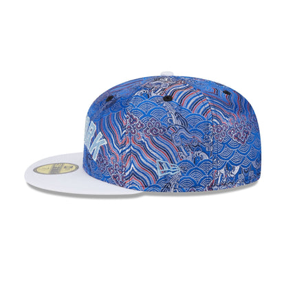New York Yankees Wave Fill 59FIFTY Fitted Hat