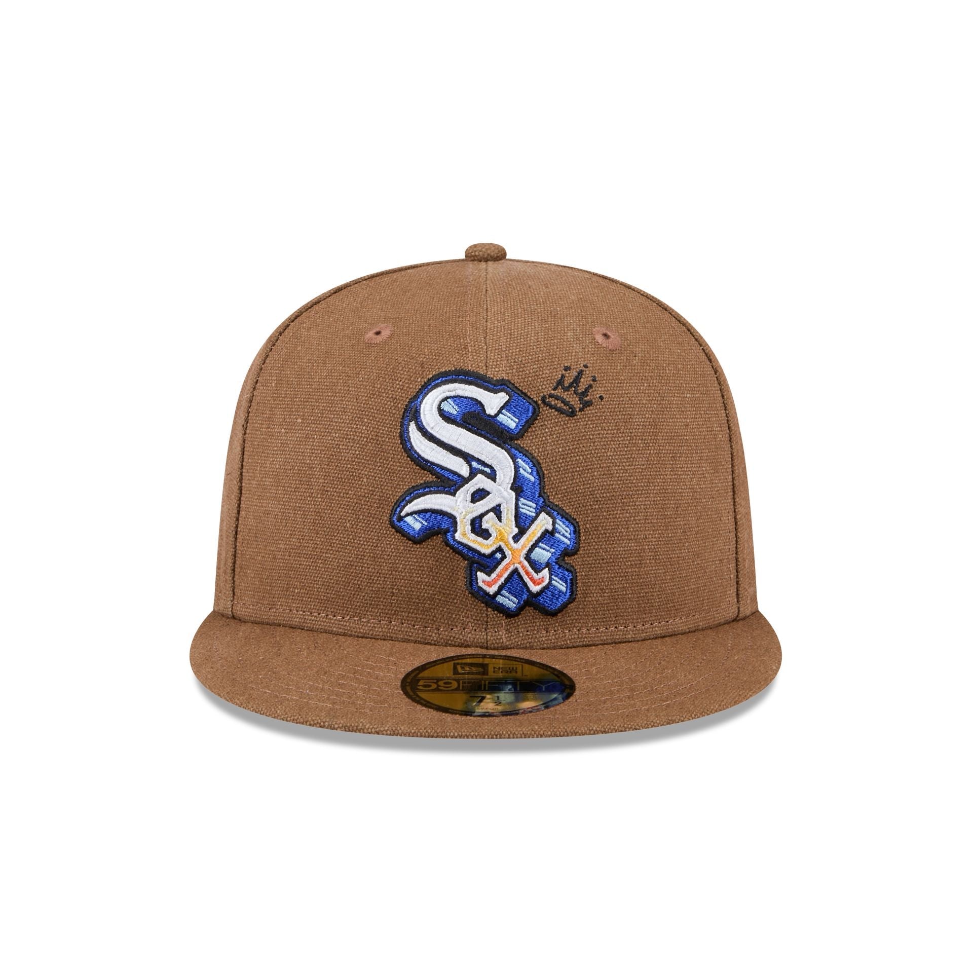 Chicago White Sox Logo Scribble 59FIFTY Fitted Hat