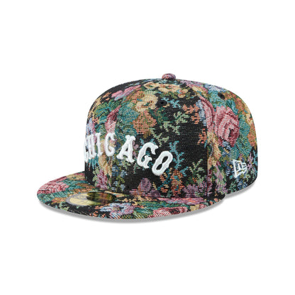 Chicago White Sox Jacquard Pattern 59FIFTY Fitted Hat