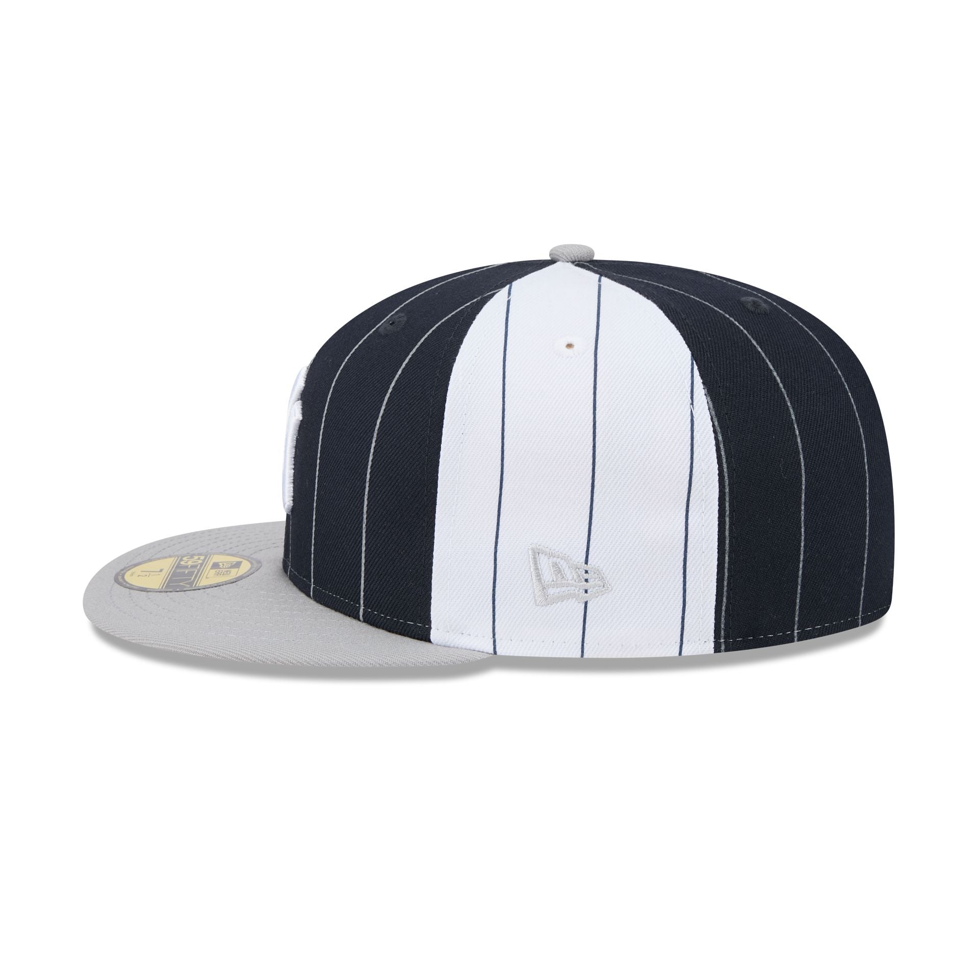 New York Yankees Pinstripe League Pin 59FIFTY Fitted Hat