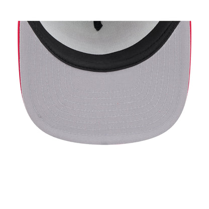 Atlanta Braves Retro Script 9FIFTY A-Frame Trucker Hat