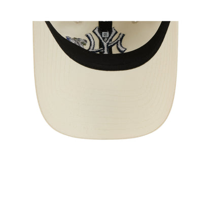 New York Yankees Women's Floral Stitch 9TWENTY Adjustable Hat