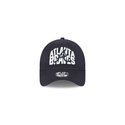 Atlanta Braves Kids Chalk 9FORTY A-Frame Trucker Hat