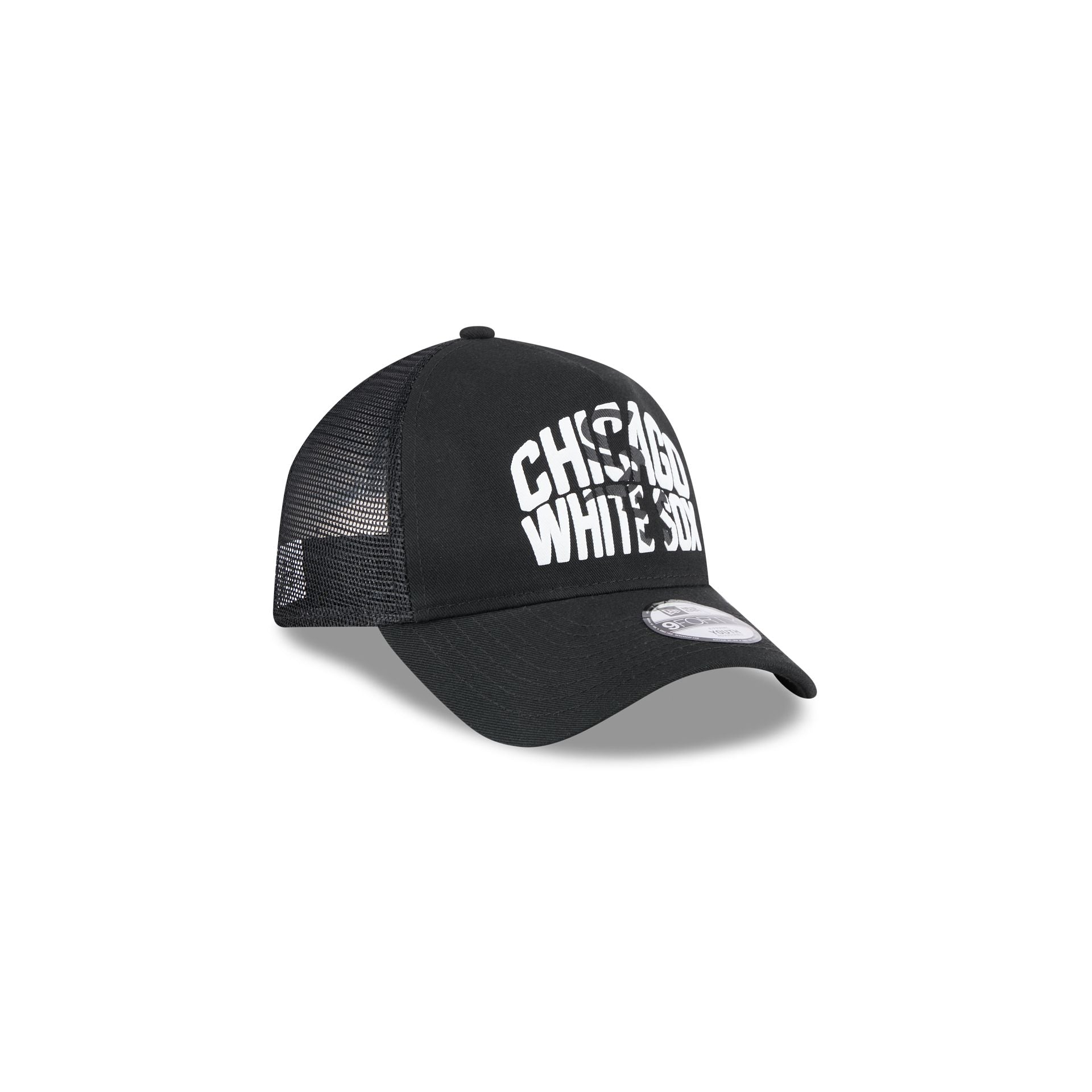 Chicago White Sox Kids Chalk 9FORTY A-Frame Trucker Hat