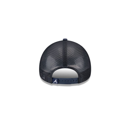Atlanta Braves Kids Painted 9FORTY A-Frame Trucker Hat