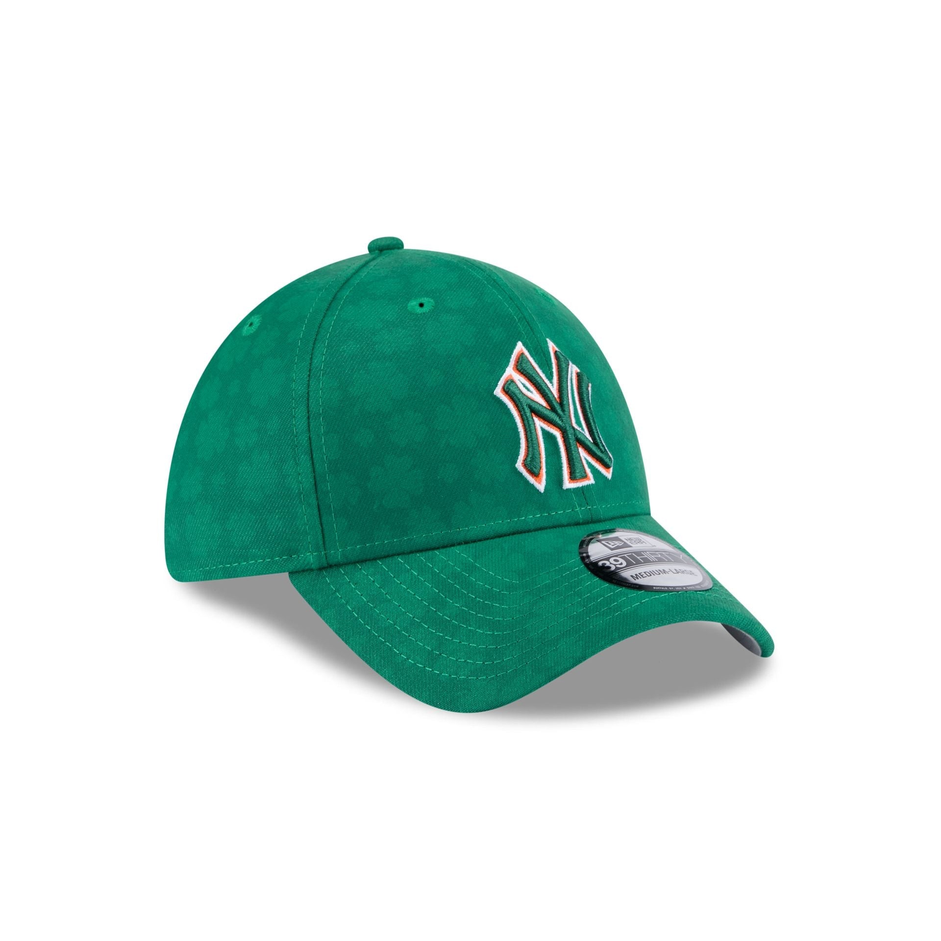 New York Yankees St. Patrick's Day 2025 39THIRTY Stretch Fit Hat