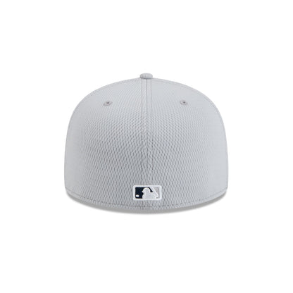 New York Yankees 2025 Clubhouse Gray 59FIFTY Fitted Hat