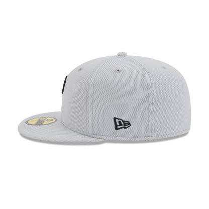 Pittsburgh Pirates 2025 Clubhouse Gray 59FIFTY Fitted Hat