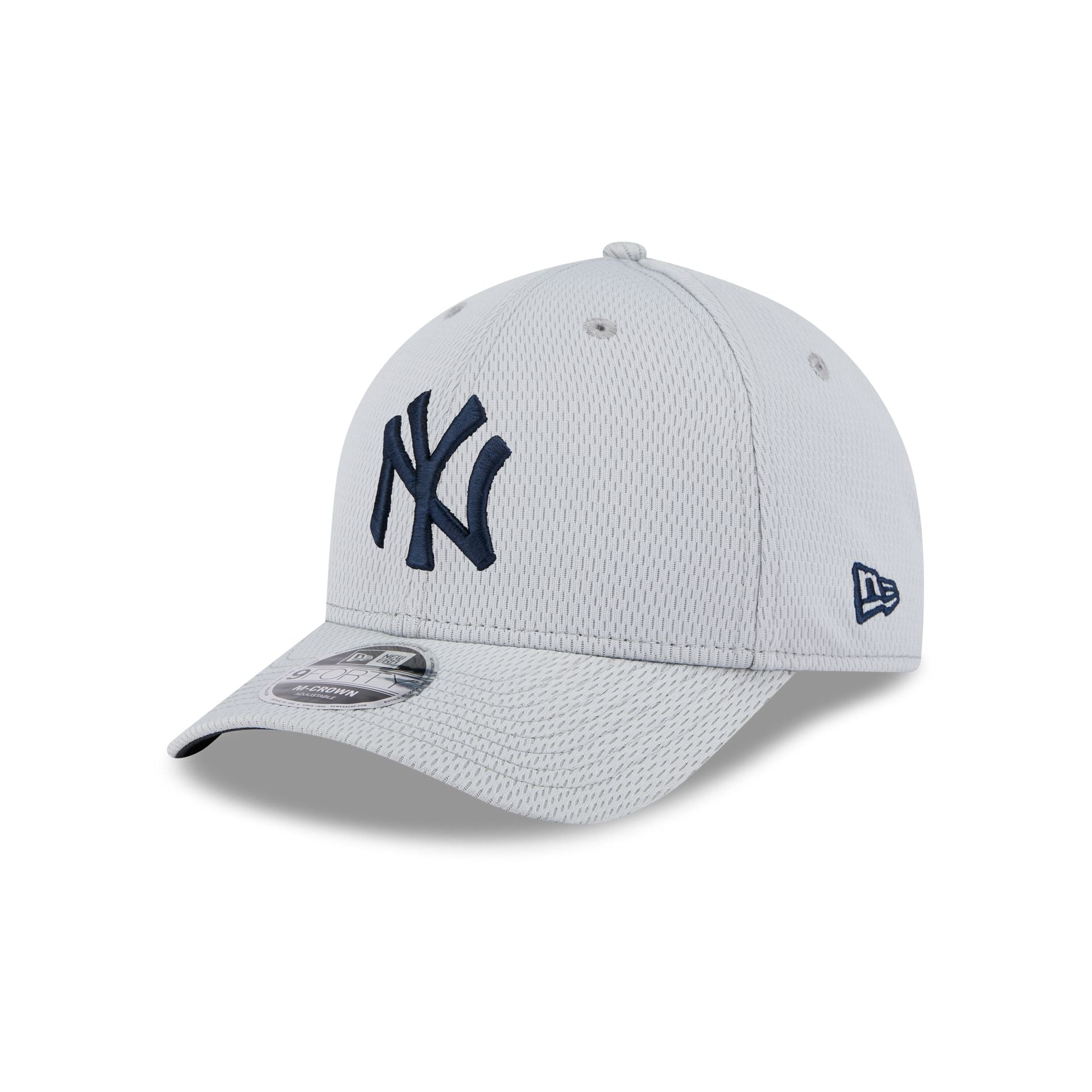 New York Yankees 2025 Clubhouse Gray Kids 9FORTY M-Crown Snapback Hat