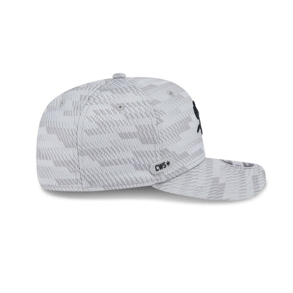Chicago White Sox 2025 Clubhouse Gray 9SEVENTY Stretch-Snap Hat