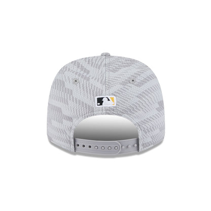 Pittsburgh Pirates 2025 Clubhouse Gray 9SEVENTY Stretch-Snap Hat