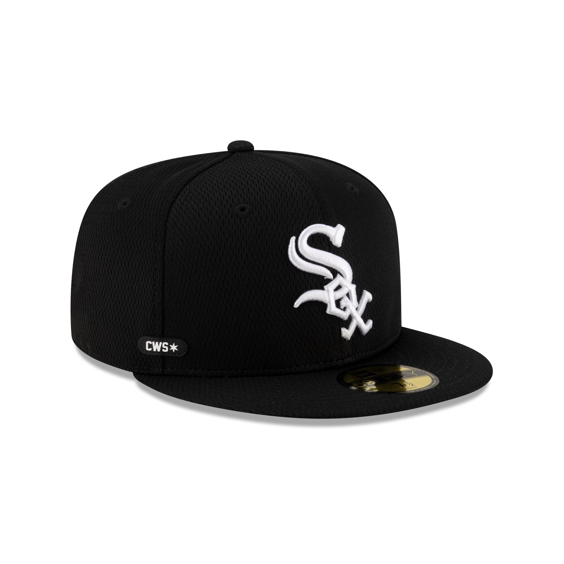Chicago White Sox 2025 Clubhouse Black 59FIFTY Fitted Hat
