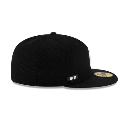 New York Yankees 2025 Clubhouse Black 59FIFTY Fitted Hat