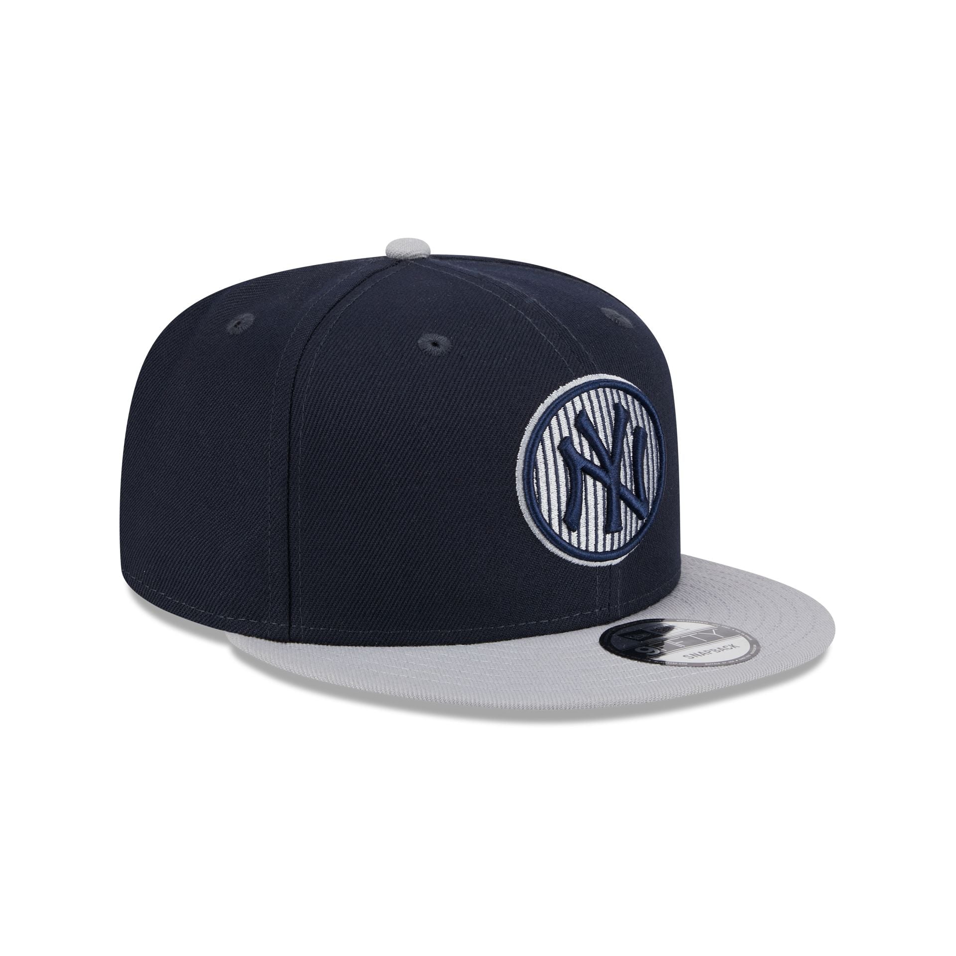 New York Yankees 2025 Batting Practice Gray 9FIFTY Snapback Hat