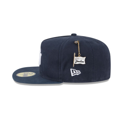 New York Yankees Championship Side Flag 59FIFTY A-Frame Fitted Hat