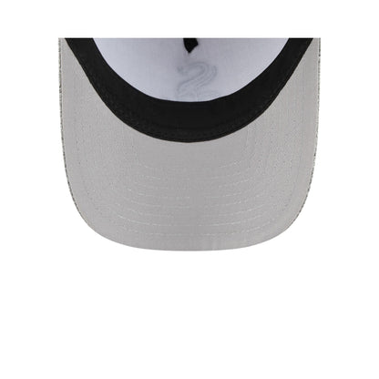 Chicago White Sox Cotton Weave Gray 9FORTY M-Crown A-Frame Snapback Hat