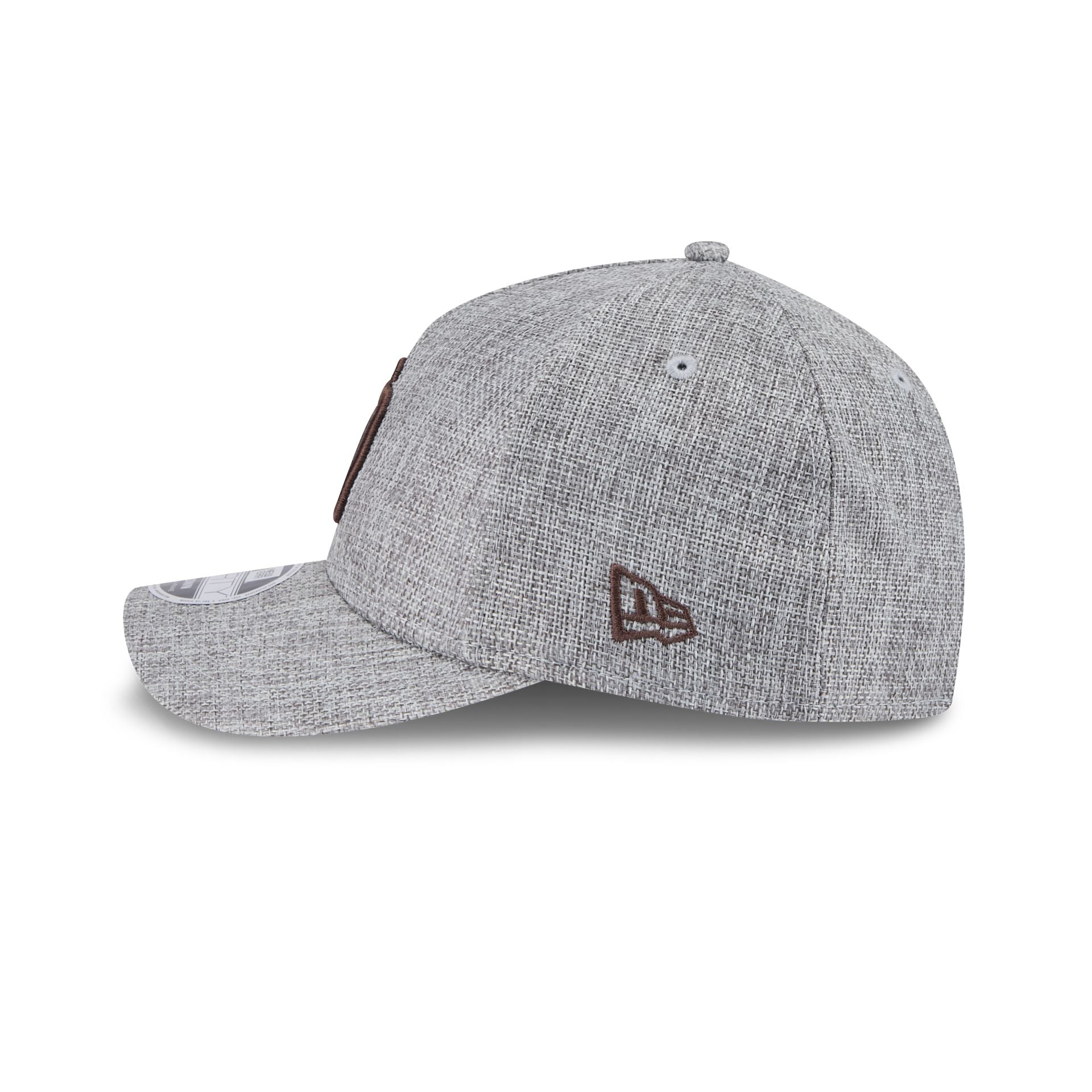 San Diego Padres Cotton Weave Gray 9FORTY M-Crown A-Frame Snapback Hat